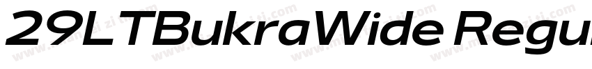 29LTBukraWide Regula字体转换
